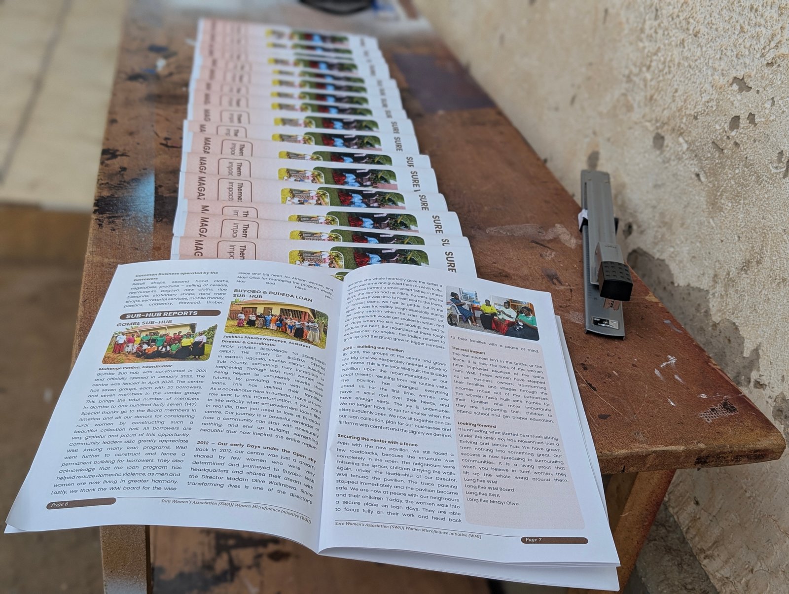 Sure Women's Association Annual Report Printing